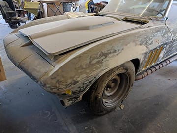 Car Restoration Before.